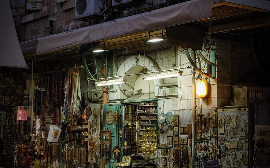 Market Stall in Jerusalem Israel by Hetty Kate for Etiquette Pho