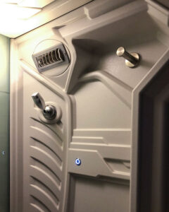 Sleeping in a capsule hotel. The Space Night Hotel, Berlin Germany